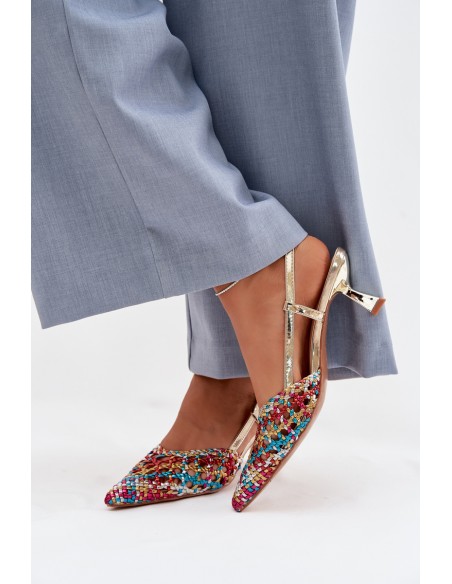 Women's Plecione Heeled Sandals Multicolored Selinae