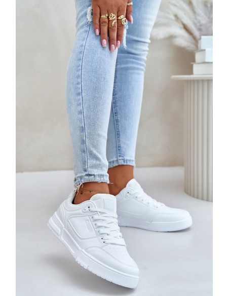 Women Sneakers Big Star OO274A549 Hi-Poly System White