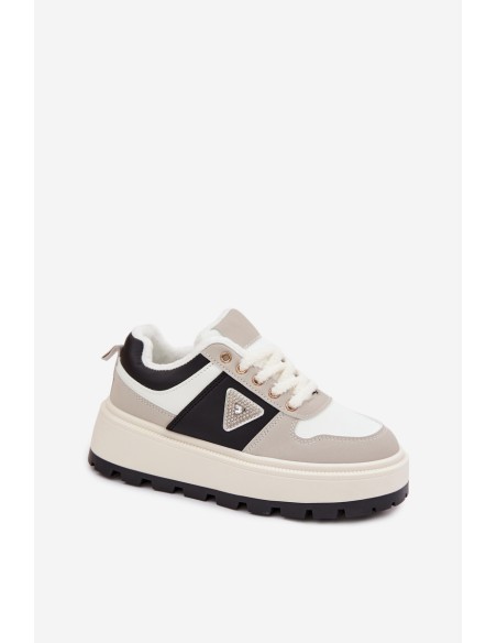 Women's Platform Sneakers Gray Florinda