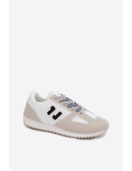 Women's Sneakers With Decorative Lacing Gray Henira