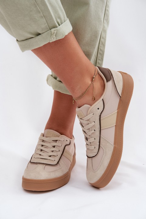 Women's Sneakers Big Star TT274174 Beige