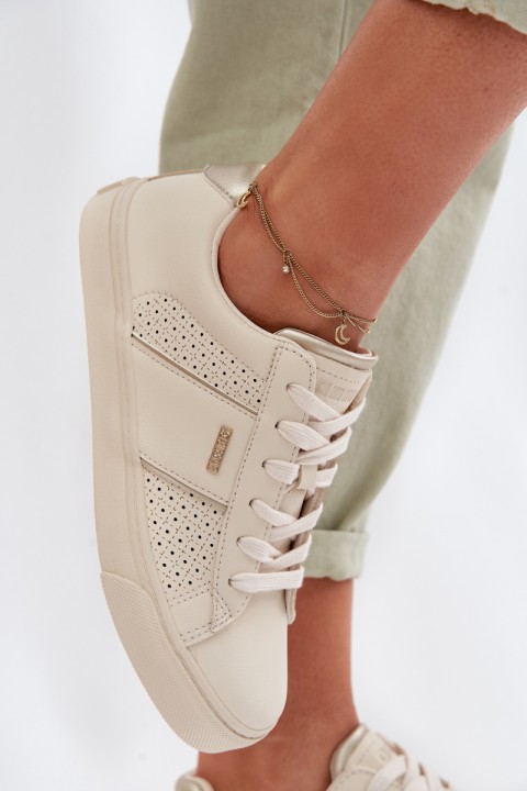 Women's Mesh Sneakers Big Star TT274292 Beige