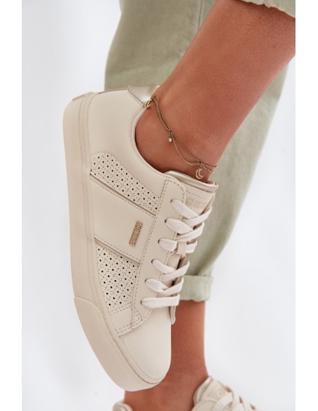 Women's Mesh Sneakers Big Star TT274292 Beige