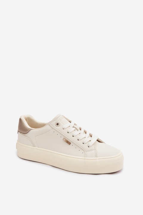 Big Star TT274806 Beige Platform Sneakers