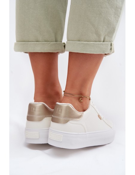 Big Star TT274805 White Platform Sneakers