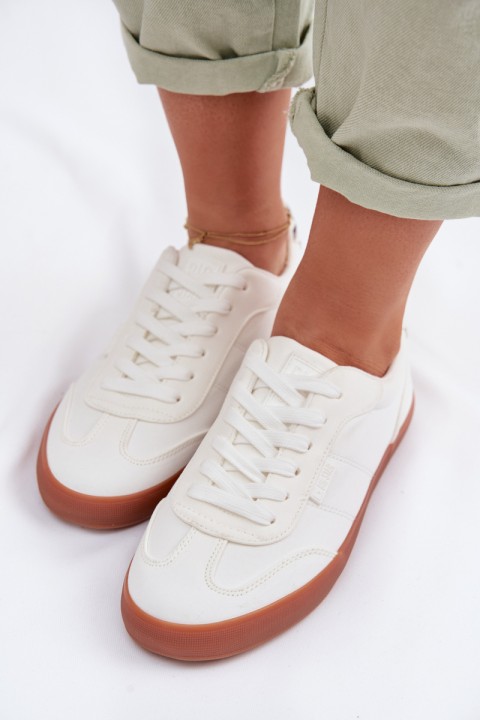 Women's Textile Sneakers Big Star TT274357 White