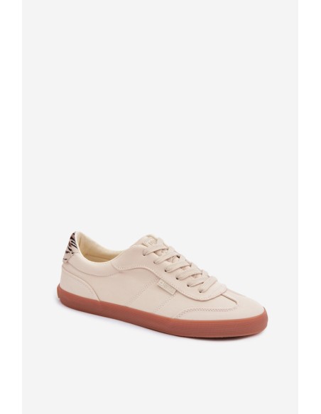 Women's Fabric Sneakers Big Star TT274358 Beige