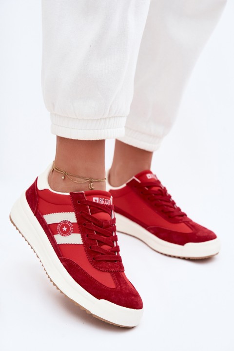 Women's Sneakers TT274158 Red Big Star