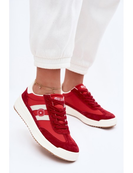 Women's Sneakers TT274158 Red Big Star