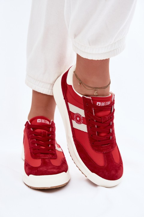 Women's Sneakers TT274158 Red Big Star