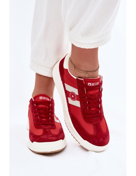Women's Sneakers TT274158 Red Big Star