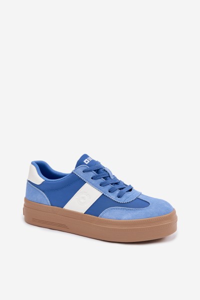 Women's Suede Sneakers Big Star TT274165 Blue 2