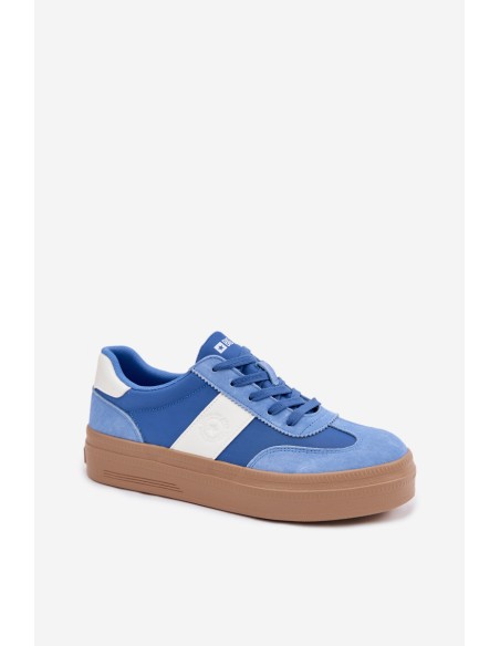 Women's Suede Sneakers Big Star TT274165 Blue