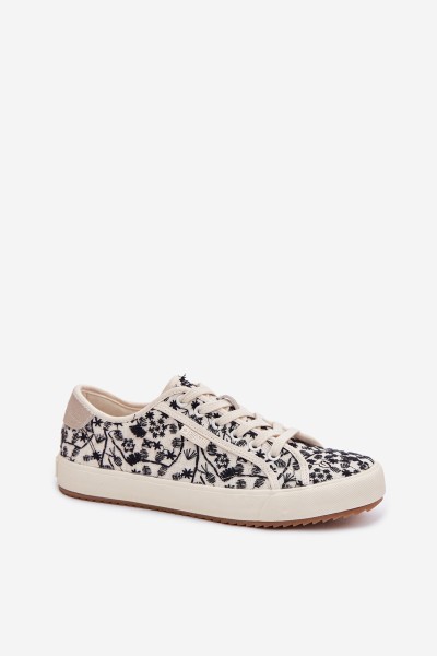 Women's Light Beige Sneakers Big Star TT274842 2