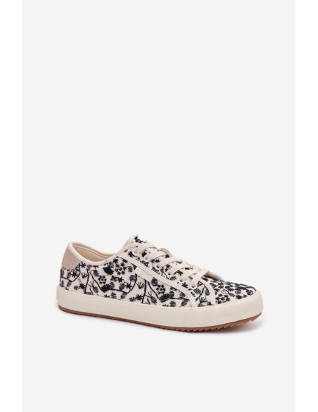 Women's Light Beige Sneakers Big Star TT274842