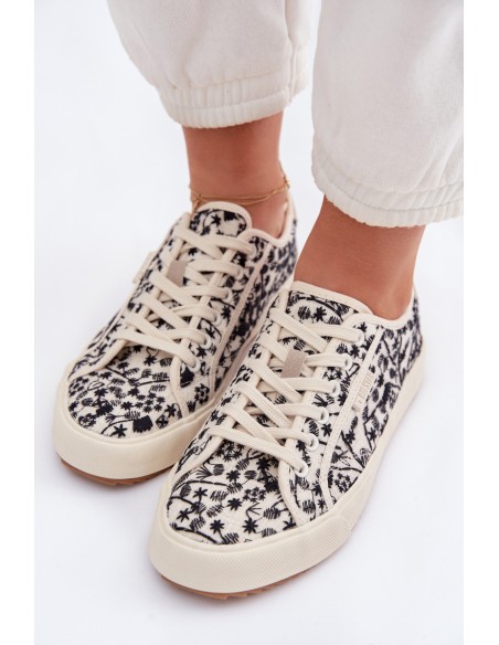 Women's Light Beige Sneakers Big Star TT274842