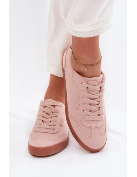 Women's Fabric Sneakers Big Star TT274359 Pink