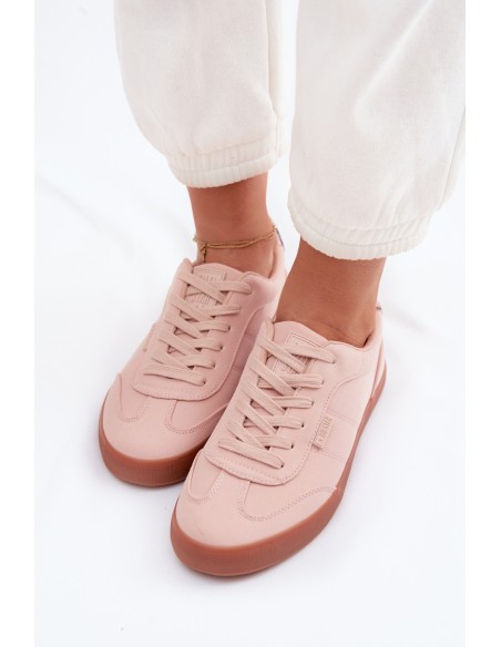 Women's Fabric Sneakers Big Star TT274359 Pink