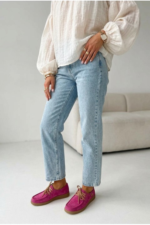 Vinceza 95391 Fuchsia Suede Leather Shoes