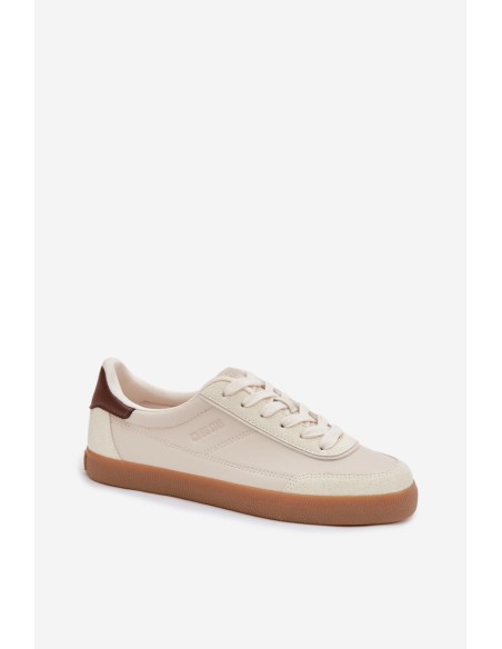 Women's Sneakers Made of Eco Leather Big Star TT274311 Light Beige