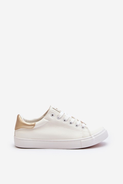 Women's sneakers made of eco leather white Tiraelle