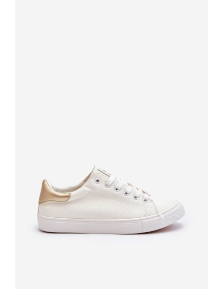 Women's sneakers made of eco leather white Tiraelle