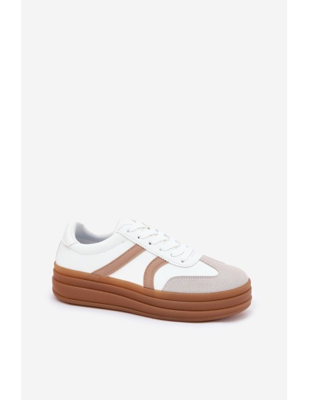 Women's Platform Sneakers White Tolianna