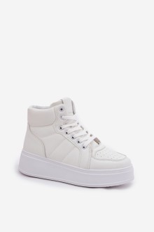 High women's sneakers on platform white Tillive 2