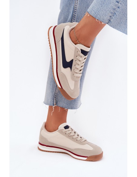 Sports Shoes Sneakers Women Beige Zerina