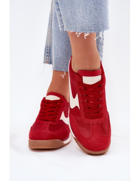 Womens Sports Shoes Sneakers Red Zerina