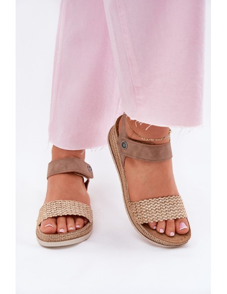 Women's Wedge Sandals Beige Inblu RV000014