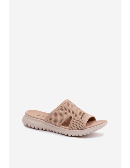 Women's Slides Sergio Leone KL064 Beige