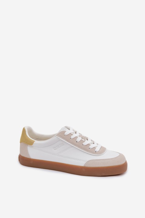 Women's Sneakers Made of Eco Leather Big Star TT274310 White