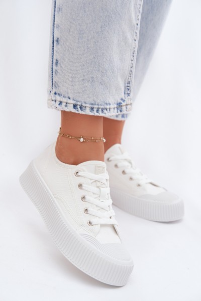 Women's Platform Sneakers Big Star TT274269 White