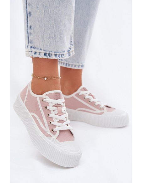Women's Platform Sneakers Big Star TT274270 Pink