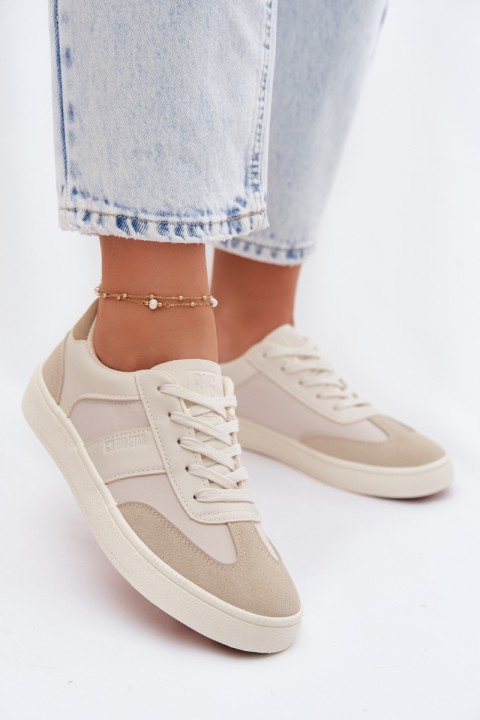 Women's Low Sneakers Big Star TT274768 Beige