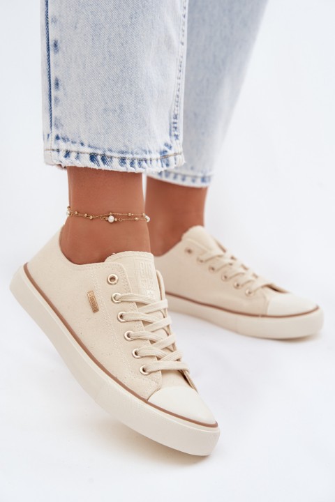 Women's Low Sneakers Big Star TT274773 Beige