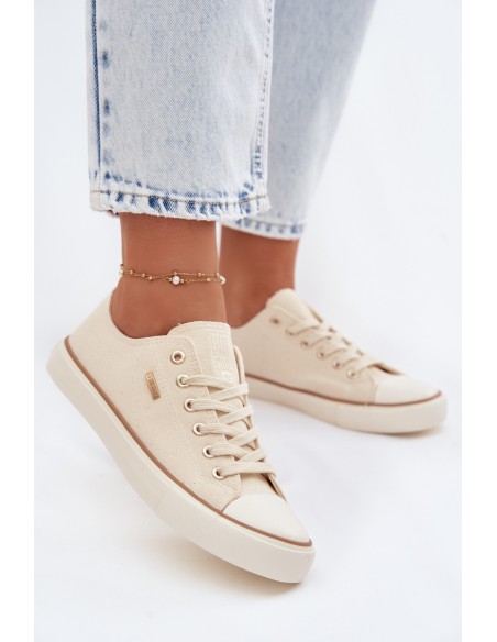 Women's Low Sneakers Big Star TT274773 Beige