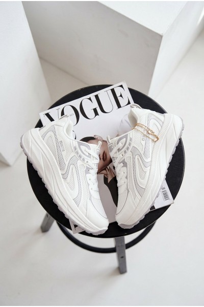 Women's Sports Sneakers Big Star TT274325 HI-POLY SYSTEM White