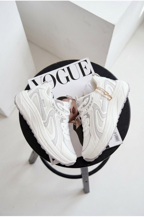 Women's Sports Sneakers Big Star TT274325 HI-POLY SYSTEM White