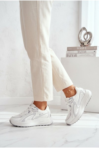 Women's Sports Sneakers Big Star TT274325 HI-POLY SYSTEM White 2