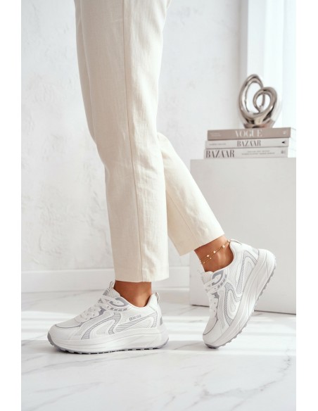 Women's Sports Sneakers Big Star TT274325 HI-POLY SYSTEM White