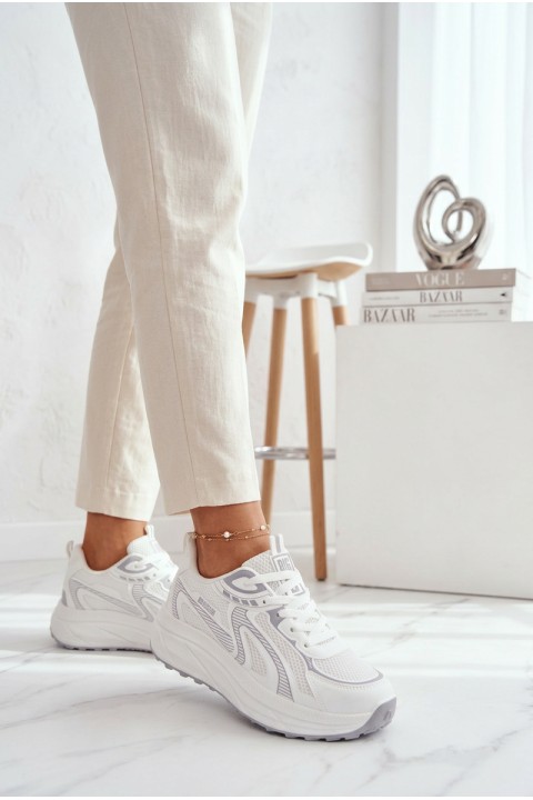 Women's Sports Sneakers Big Star TT274325 HI-POLY SYSTEM White