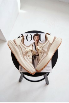 Women's Sports Shoes Big Star TT274570 HI-POLY SYSTEM White