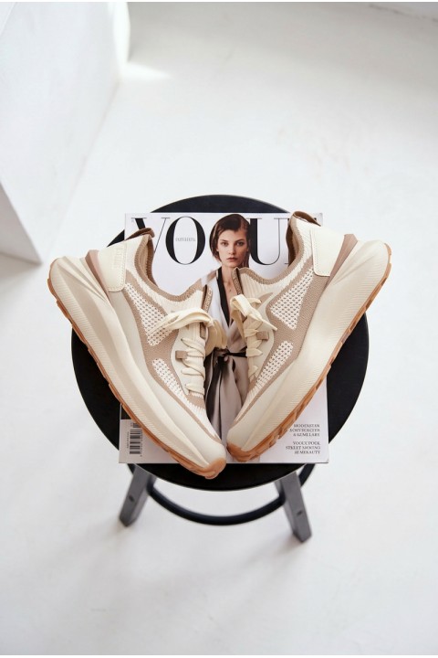 Women's Sports Shoes Big Star TT274570 HI-POLY SYSTEM White