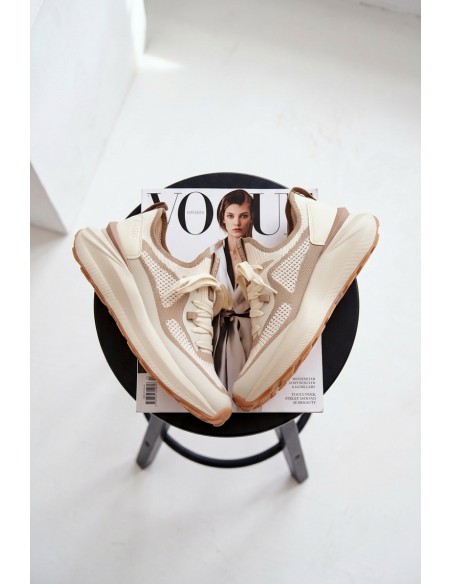 Women's Sports Shoes Big Star TT274570 HI-POLY SYSTEM White