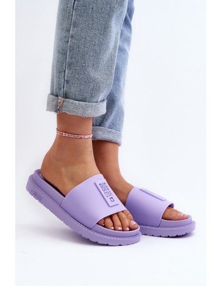 Women's sandals Big Star LL274426 Purple