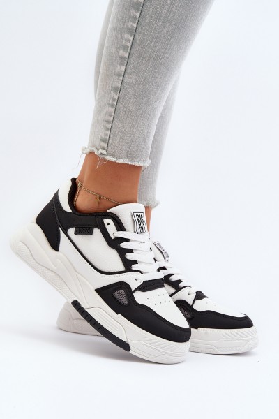 Women's Sneakers Big Star NN274669 White-Black