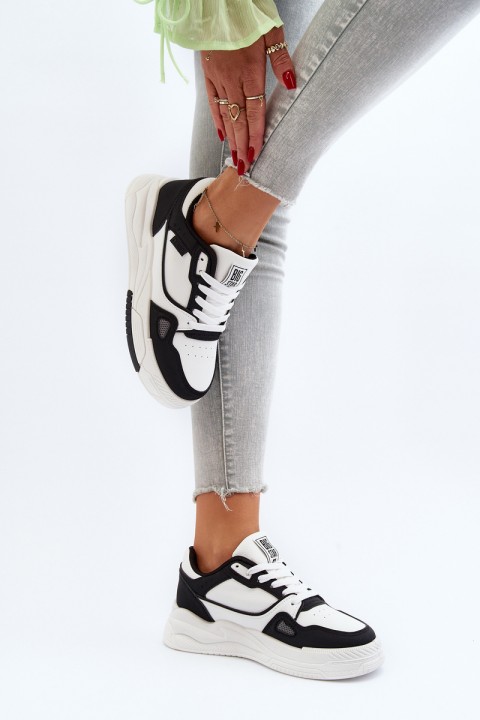 Women's Sneakers Big Star NN274669 White-Black