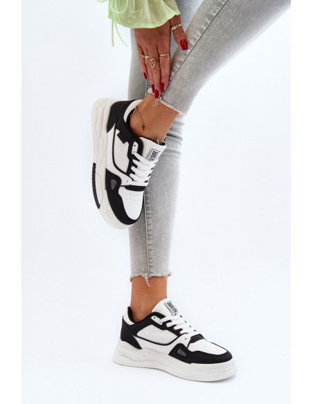 Women's Sneakers Big Star NN274669 White-Black